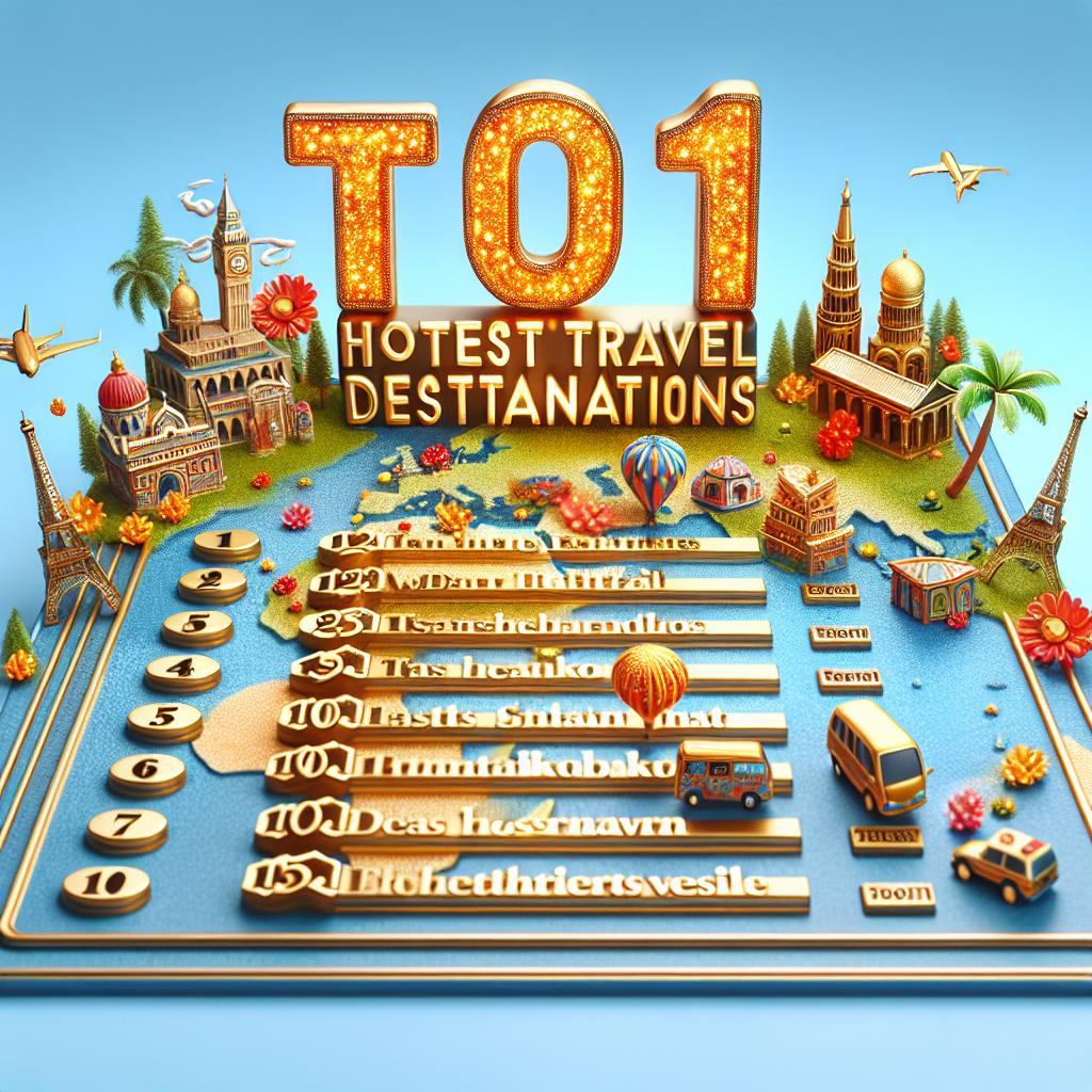 강력 추천! 이번 주 가장 핫한 여행지 TOP 10