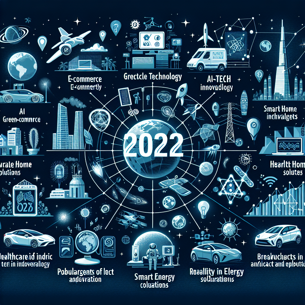 2022년을 위한 10가지 혁신적 트렌드 예측