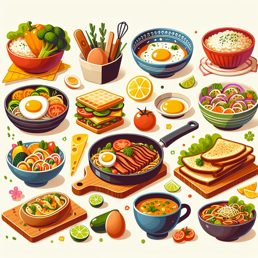 쉽고 간단한 요리 레시피 모음! 맛있는 요리가 쉽게 누구나 만들 수 있어요!